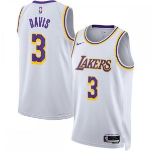 Anthony Davis Los Angeles Lakers Nike Unisex 2022/23 Swingman Jersey Icon Edition White Striking