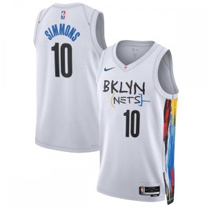 Ben Simmons Brooklyn Nets Nike Unisex 2022/23 Swingman Jersey City Edition Phenomenal White