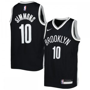 Ben Simmons Brooklyn Nets Nike Youth 2021/22 Swingman Notable Jersey Icon Edition Black