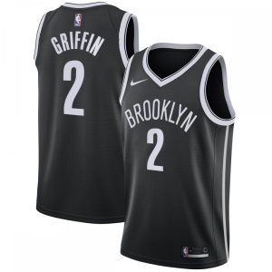 Blake Griffin Brooklyn Outstanding Nets Nike 2020/21 Swingman Jersey Black Icon Edition
