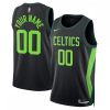 Boston Celtics Nike Unisex 2024/25 Custom Swingman Jersey Unique City Edition Black