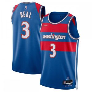 Bradley Enchanting Beal Washington Wizards Nike 2021/22 Swingman Jersey City Edition Royal