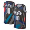 Brooklyn Glamorous Nets Nike Unisex 2023/24 Custom Swingman Jersey Black City Edition