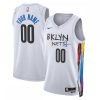 Brooklyn Nets Nike Unisex 2022/23 Swingman Custom Jersey City Edition White Refined