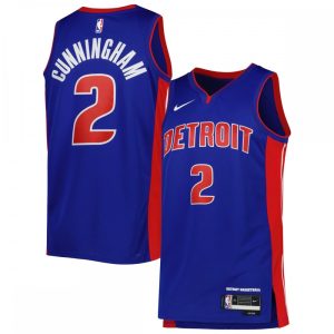 Cade Cunningham Detroit Superior Pistons Nike Unisex 2022/23 Swingman Jersey Icon Edition Blue