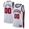 Chicago Bulls Nike Unisex 2022/23 Swingman Custom Jersey City Charming Edition White