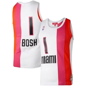 Chris Bosh Miami Heat Women's Hardwood Classics Phenomenal 2011/12 Swingman Jersey White