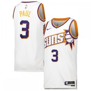 Chris Paul Terrific Phoenix Suns Nike Unisex Swingman Jersey Association Edition White