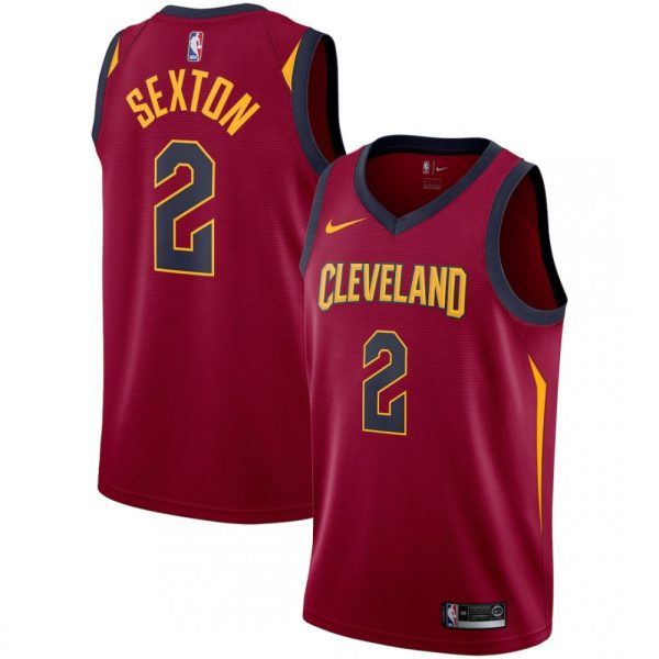 Cleveland Cavaliers Collin Notable Sexton Nike Men's Swingman Jersey Wine