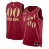 Cleveland Cavaliers Nike Unisex 2023/24 Custom Swingman Jersey Wine City Impressive Edition