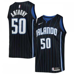 Cole Anthony Orlando Magic Nike Phenomenal Unisex 2022/23 Swingman Jersey Icon Edition Black