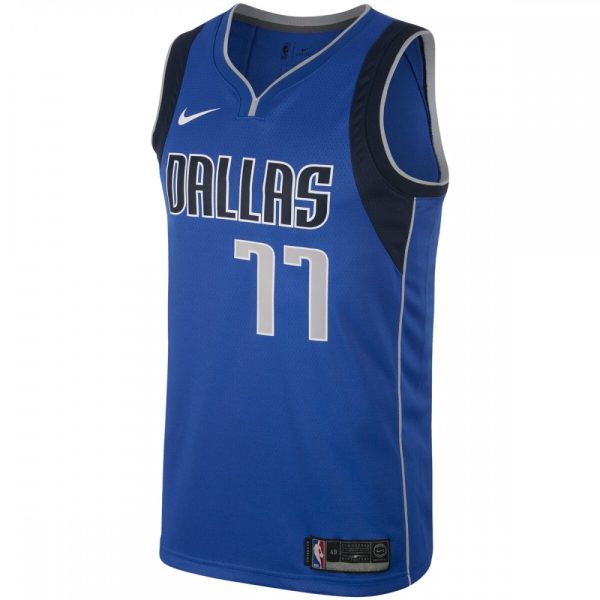 Dallas Superb Mavericks Luka Doncic Nike Men's Swingman Jersey Royal - Image 2