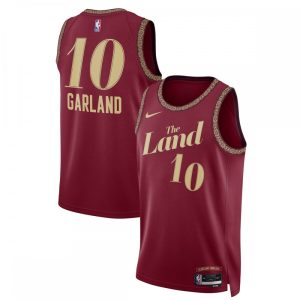 Darius Garland Cleveland Cavaliers Nike Unisex 2023/24 Swingman Jersey Wine Notable City Edition