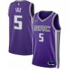 De'Aaron Fox Sacramento Kings Nike Amazing 2021/22 Diamond Swingman Jersey Icon Edition Purple