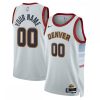 Denver Elegant Nuggets Nike Unisex 2022/23 Swingman Custom Jersey City Edition Gray