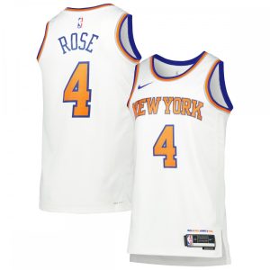 Derrick Rose New Sophisticated York Knicks Nike Unisex 2022/23 Swingman Jersey Icon Edition White