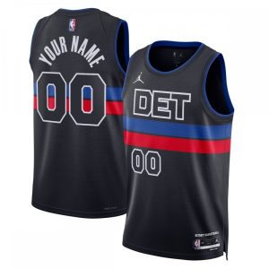 Detroit Pistons Jordan Brand Unisex 2022/23 Swingman Custom Jersey Stylish Statement Edition Blue