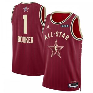 Devin Booker Jordan Brand Unisex Admirable 2024 NBA All Star Game Swingman Jersey Crimson