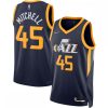 Donovan Mitchell Utah Magnificent Jazz Nike 2021/22 Diamond Swingman Jersey Icon Edition Navy