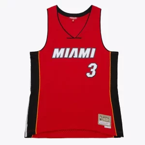 Dwyane Wade Miami Heat Women's 2005/06 Hardwood Classics Swingman Elegant Jersey Red