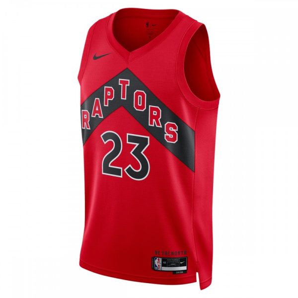 Fred Unique VanVleet Toronto Raptors Nike Unisex 2022/23 Swingman Jersey Icon Edition Red - Image 2