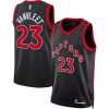 Fred VanVleet Toronto Raptors Jordan Amazing Brand 2022/23 Statement Edition Swingman Jersey Black
