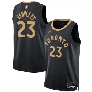 Fred VanVleet Toronto Raptors Nike Luxurious Unisex 2022/23 Swingman Jersey City Edition Black