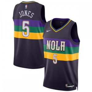 Herbert Jones Exquisite New Orleans Pelicans Nike Unisex 2022/23 Swingman Jersey City Edition Purple