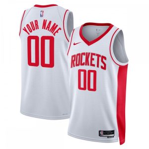 Houston Dashing Rockets Nike Unisex 2022/23 Swingman Custom Jersey White Association Edition