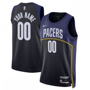 Indiana Pacers Nike Unisex 2022/23 Swingman Custom Elegant Jersey City Edition Blue