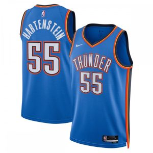 Isaiah Hartenstein Oklahoma City Thunder Nike Unisex Swingman Player Jersey Gorgeous Icon Edition Blue