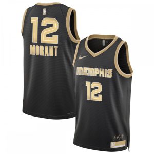 Ja Morant Memphis High - quality Grizzlies Nike Unisex Select Series Swingman Jersey – Black