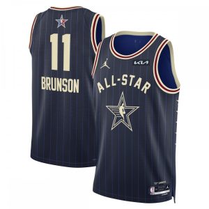 Jalen Brunson Jordan Brand Unisex 2024 NBA All Superior Star Game Swingman Jersey Navy