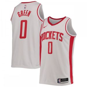 Jalen Delightful Green Houston Rockets Nike 2021/22 Swingman Jersey Association Edition White