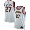 Jamal Murray Denver Dashing Nuggets Nike Unisex 2022/23 Swingman Jersey City Edition Silver
