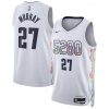 Jamal Murray Denver Nuggets Nike Unisex 2024/25 Swingman Player Enchanting Jersey City Edition White