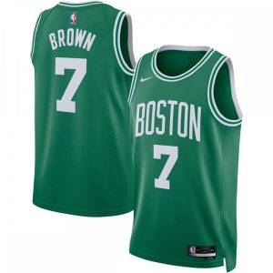 Jaylen Brown Boston Celtics Nike Unisex 2022/23 Swingman Jersey Top - notch Icon Edition Kelly Green
