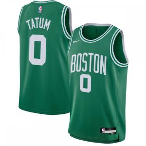 Jayson Tatum Marvelous Boston Celtics Nike Youth 2022/23 Swingman Jersey Icon Edition Kelly Green