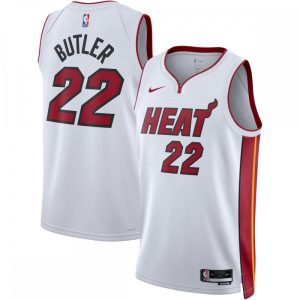 Jimmy Butler Miami Delightful Heat Nike Unisex 2022/23 Swingman Jersey Association Edition White