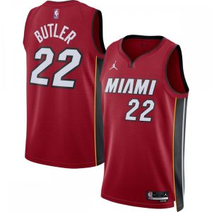 Jimmy Outstanding Butler Miami Heat Jordan Brand 2022/23 Statement Edition Swingman Jersey Red