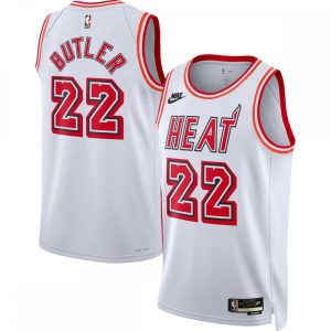 Jimmy Refined Butler Miami Heat Nike 2022/23 Swingman Jersey White Classic Edition