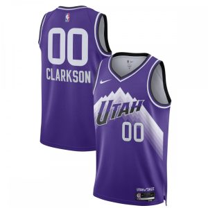 Jordan Clarkson Utah Jazz Nike Unisex 2023/24 Swingman Magnificent Jersey Purple City Edition