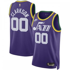 Jordan Clarkson Utah Jazz Nike Unisex Swingman Replica Charming Jersey Classic Edition Purple