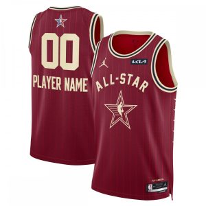 Jordan Prime Brand Unisex 2024 NBA All Star Game Swingman Custom Jersey Crimson