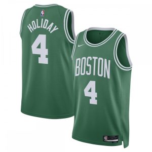 Jrue Holiday Boston Celtics Nike Unisex Swingman Jersey Icon Edition Exceptional Kelly Green