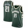 Jrue Holiday Milwaukee Bucks Nike Striking 2020/21 Swingman Jersey Hunter Green Icon Edition