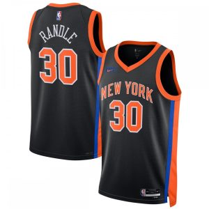 Julius Randle New York Knicks Nike Unisex 2022/23 Swingman Jersey City Edition Premium - grade Black
