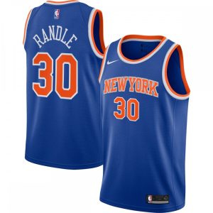 Julius Randle New York Knicks Nike Youth 2021/22 Swingman Gorgeous Jersey Icon Edition Blue