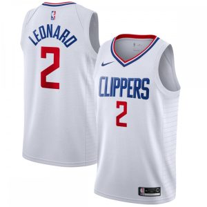 Kawhi Leonard LA Clippers Nike 2019/2020 Outstanding Swingman Jersey Association Edition White