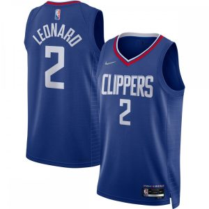 Kawhi Leonard LA Clippers Nike 2021/22 Diamond Swingman Jersey Icon Edition Exceptional Royal